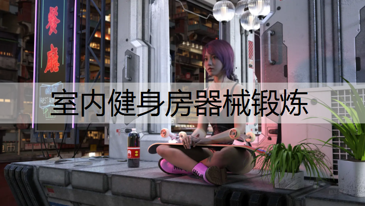 室内健身房器械锻炼